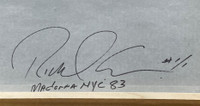 Richard Corman, Madonna NYC '83 (hand signed and numbered 1/1 on the front and the back), 2010