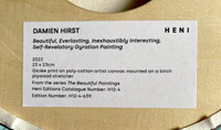 Damien Hirst, H12-4: Beautiful, Everlasting, Inexhaustibly Interesting, Self-Revelatory Gyration Painting, 2023