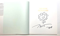 Takashi Murakami, Unique flower drawing, created for the Modern Art Museum, Ft. Worth, Texas, 2018