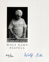 Wolf Kahn, Wolf Kahn Pastels (monograph with slip case, hand signed and numbered), 2000