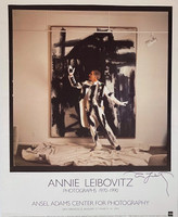 Annie Leibovitz, Photographs 1970-1990 (Poster of Steve Martin, Hand signed by Annie Leibovitz), 1993