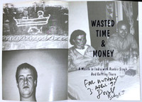 Donald Baechler, Wasted Time and Money: A Month in India with Ranbir Singh, and Getting There (Hand signed and inscribed to art critic Anthony Haden-Guest), 1989