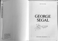 George Segal, George Segal (signed and inscribed by George Segal), 1989