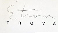 Ernest Trova, TROVA (hand signed by Ernest Trova), 1978