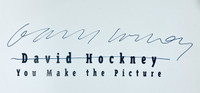 David Hockney, You Make the Picture (hand signed by David Hockney), 1996
