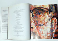 Chuck Close, CHUCK CLOSE WORK (hand signed by both Chuck Close and Christopher Finch), 2010