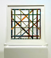 Alan Shields, Untitled double sided mixed media work, 1974