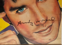 Andy Warhol, Interview Magazine (hand signed by John Travolta), 1985