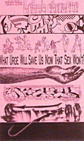  JENNY HOLZER, THE USUAL SUSPECTS (Unique Collaboration between Holzer and seven other Artists: CRASH John Ahearn Jane Dickson Chris DAZE Ellis Gary Simmons Martin Wong, Andrew Castrucci - Signed by all eight ), 1996