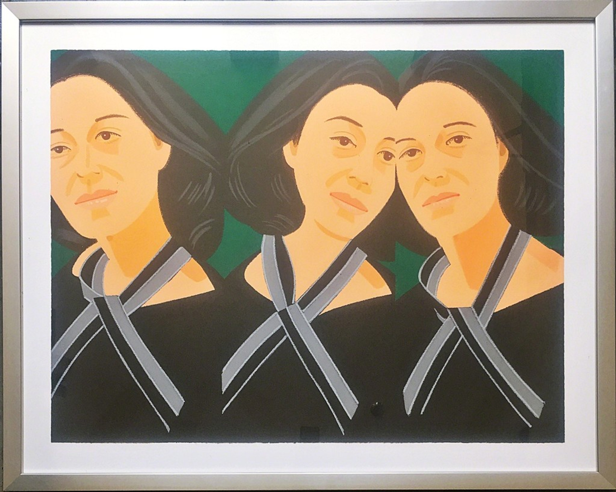 ALEX KATZ Grey Ribbon (from Alex and Ada, the 1960s to the