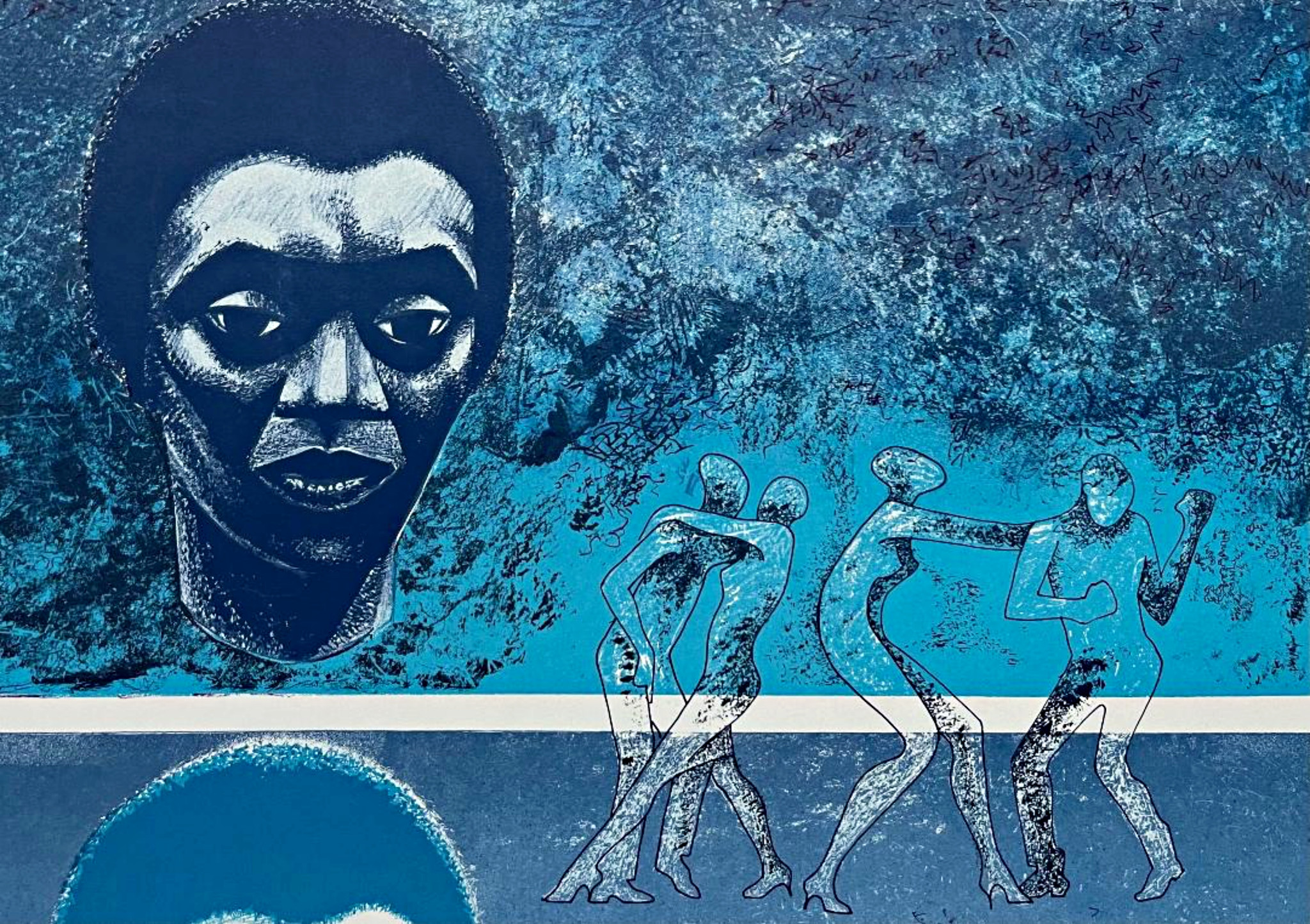 Elizabeth Catlett, Blues, 1983 - Alpha 137 Gallery