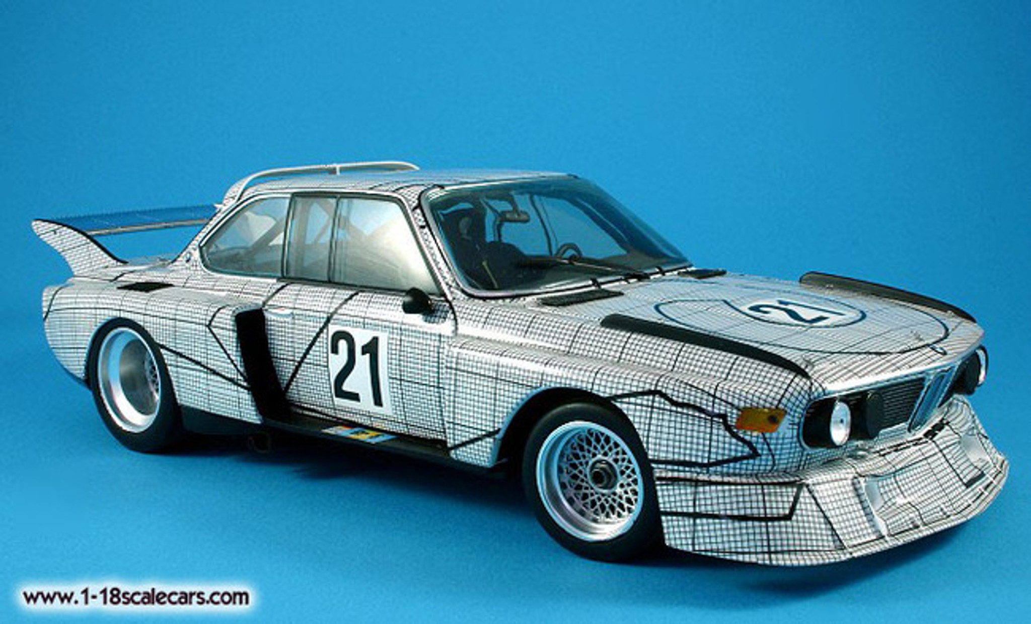 FRANK STELLA, Art Car: Limited Edition BMW Minichamps of