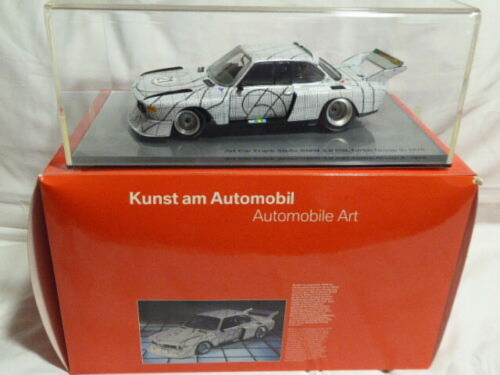 FRANK STELLA, Art Car: Limited Edition BMW Minichamps of Frank