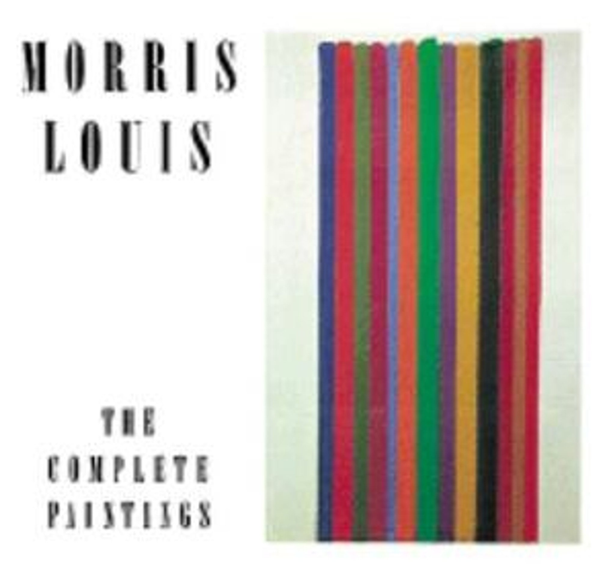 MORRIS LOUIS: THE COMPLETE PAINTINGS CATALOGUE RAISONNE HCDJ 1st 