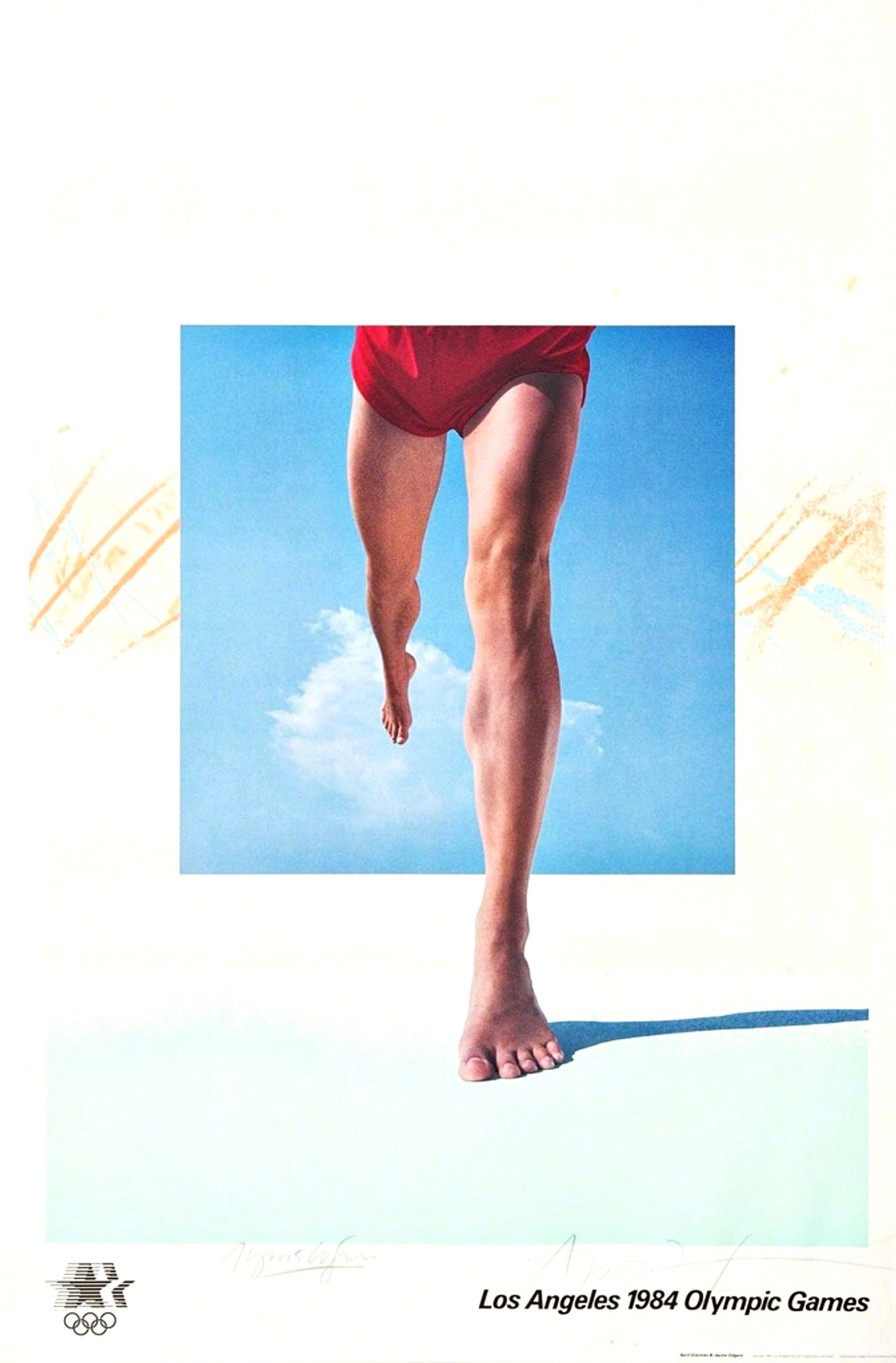 April Greiman and Jayme Odgers, Los Angeles 1984 Olympic Games (hand signed  by both) - Alpha 137 Gallery