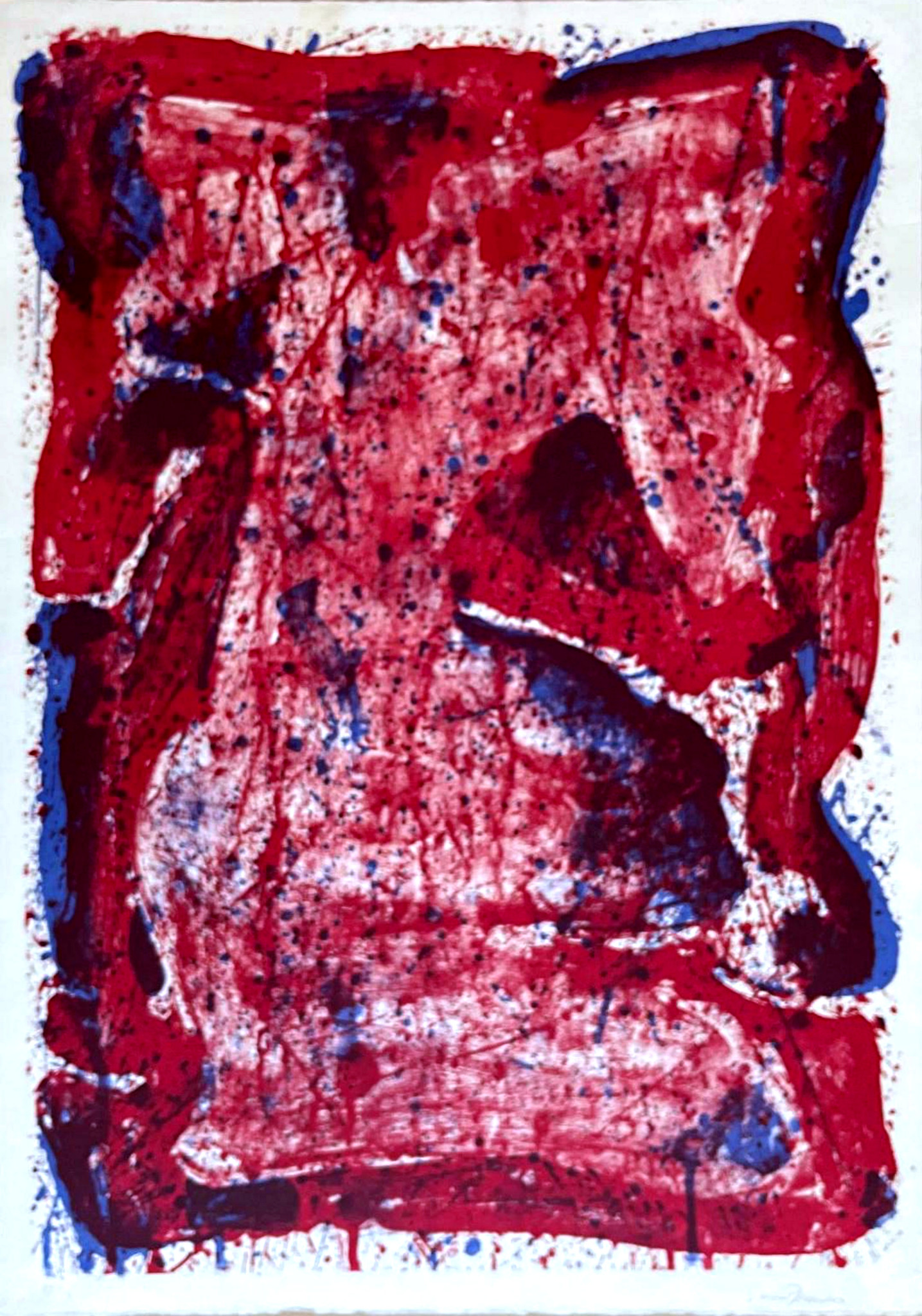 Sam Francis, Affiche Moderna Museet Stockholm (Catalogue Raisonne