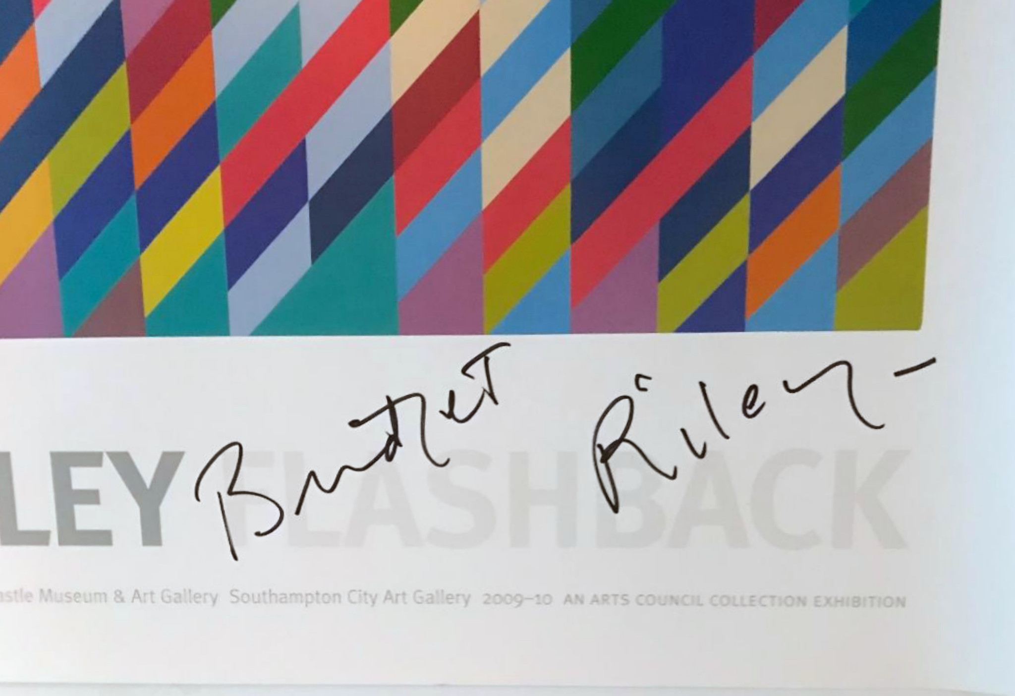 Bridget Riley Flashback (Hand Signed), 2009 - Alpha 137 Gallery