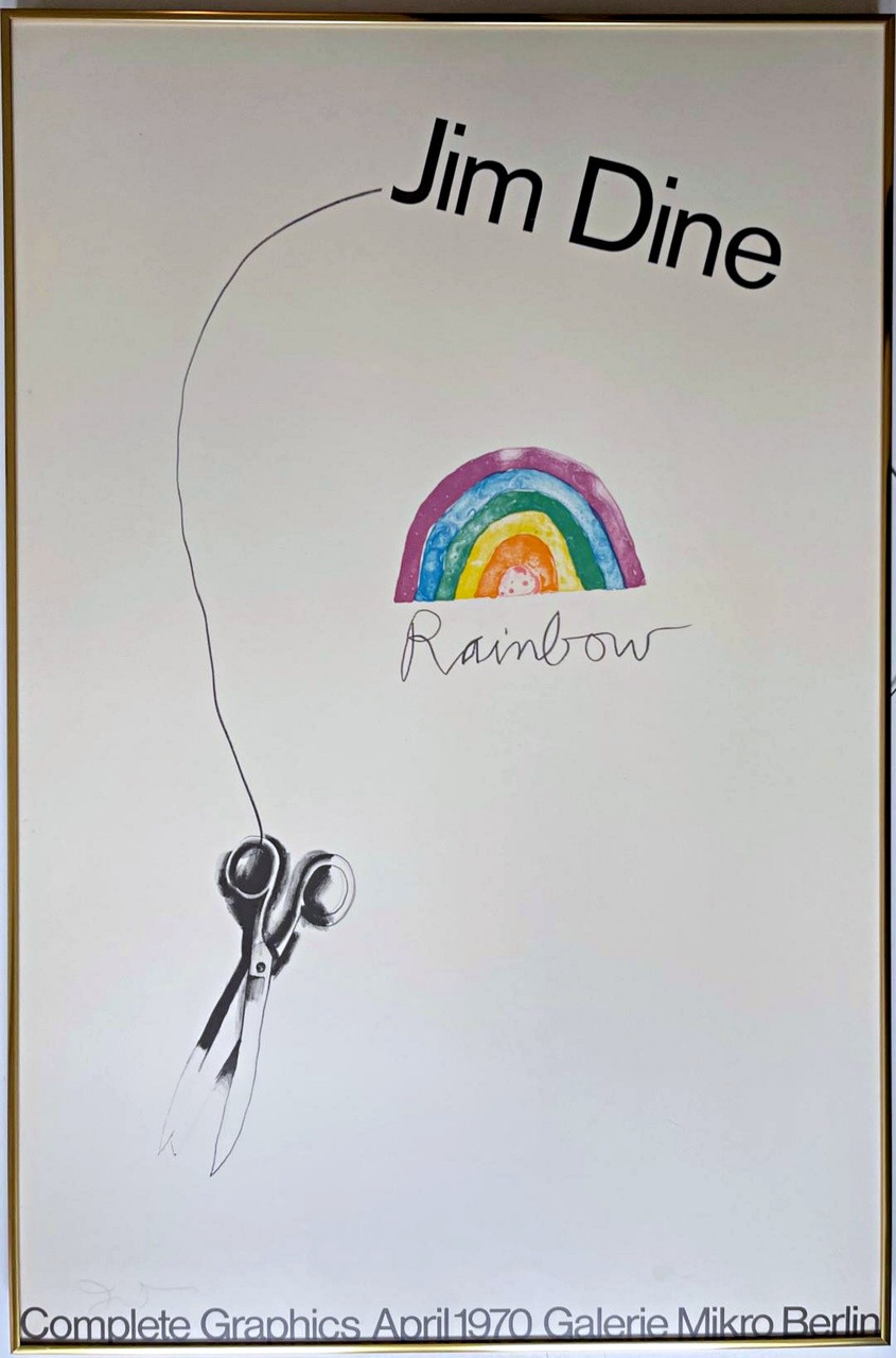 Jim Dine Complete Graphics poster (hand signed), 1970