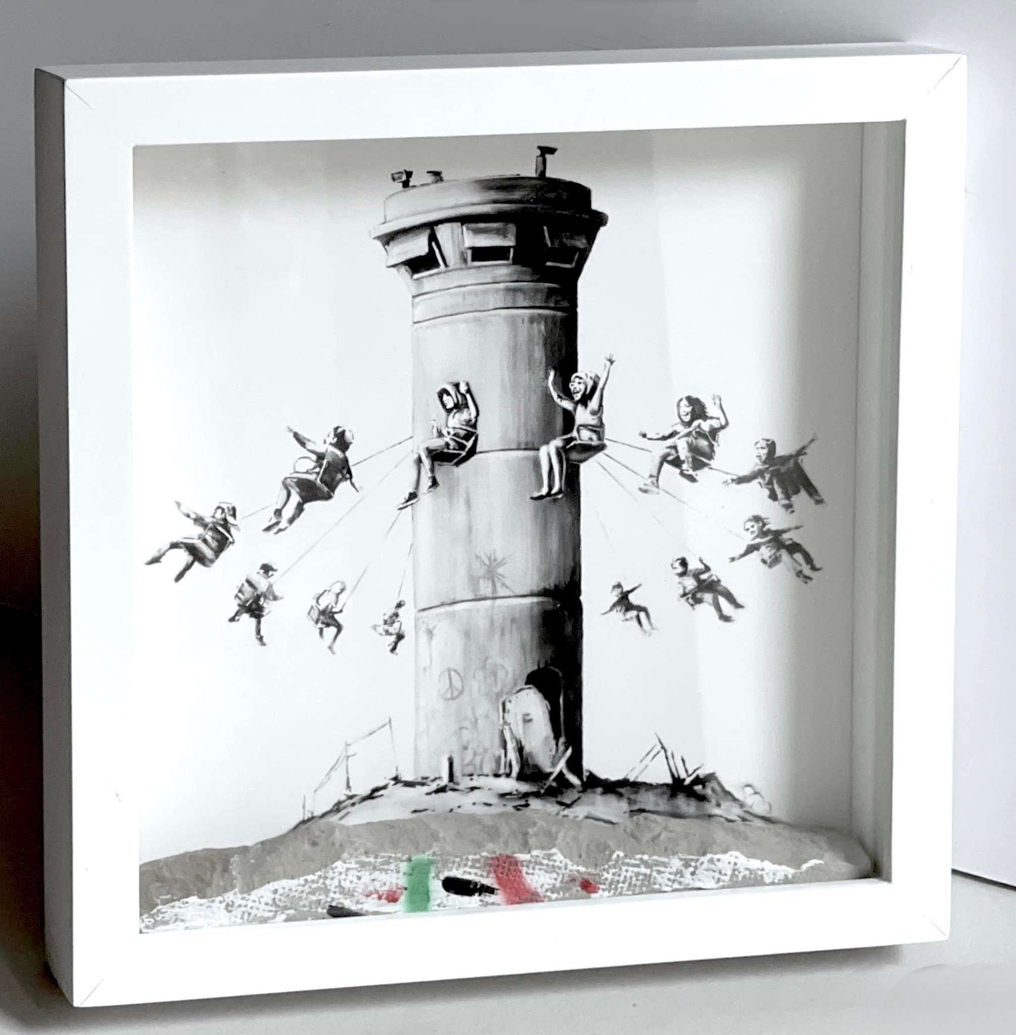 Banksy, Walled Off Hotel Boxed Set Assemblage, 2017