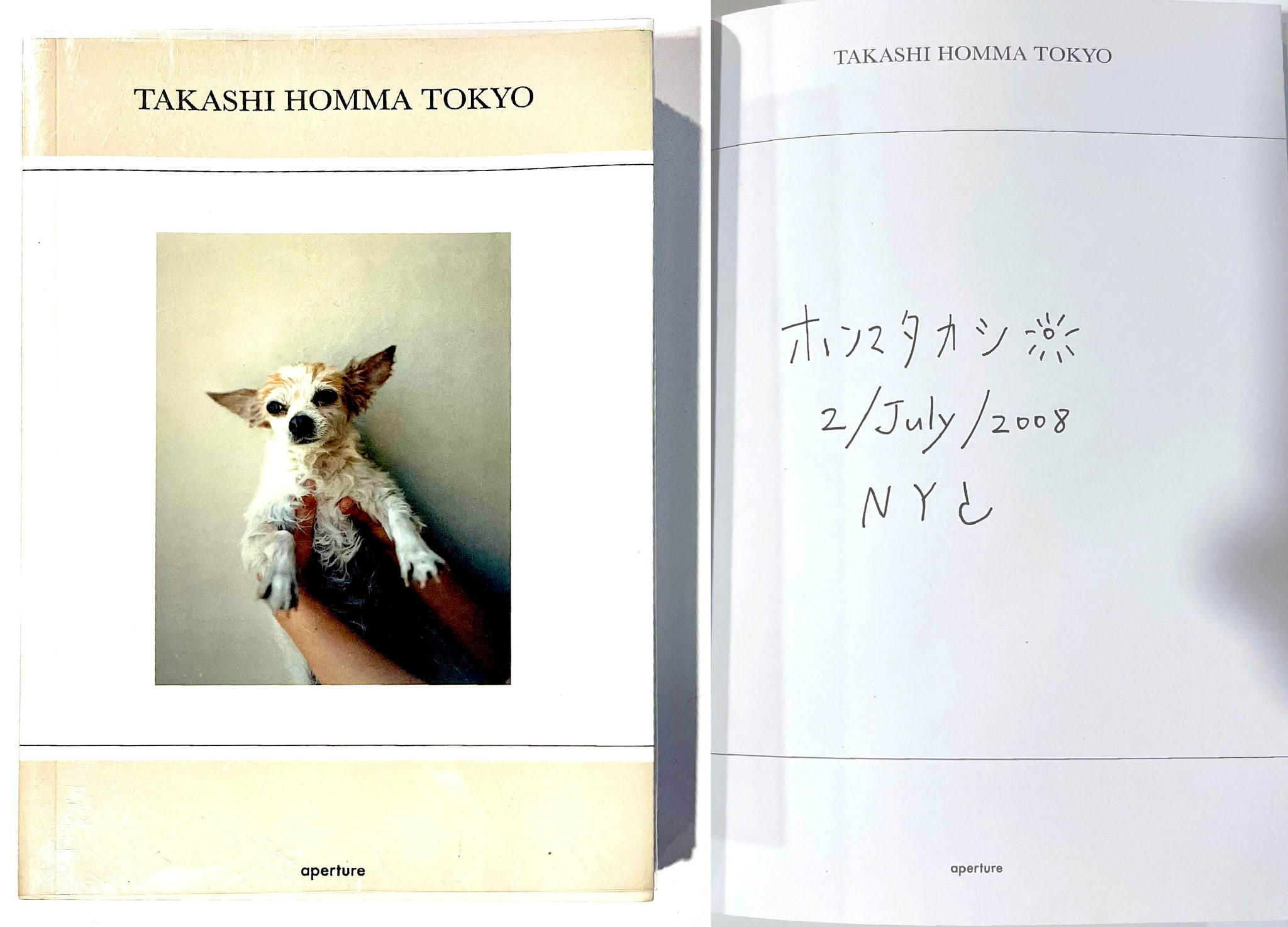 Takashi Homma, Takashi Homma Tokyo (hand signed, inscribed