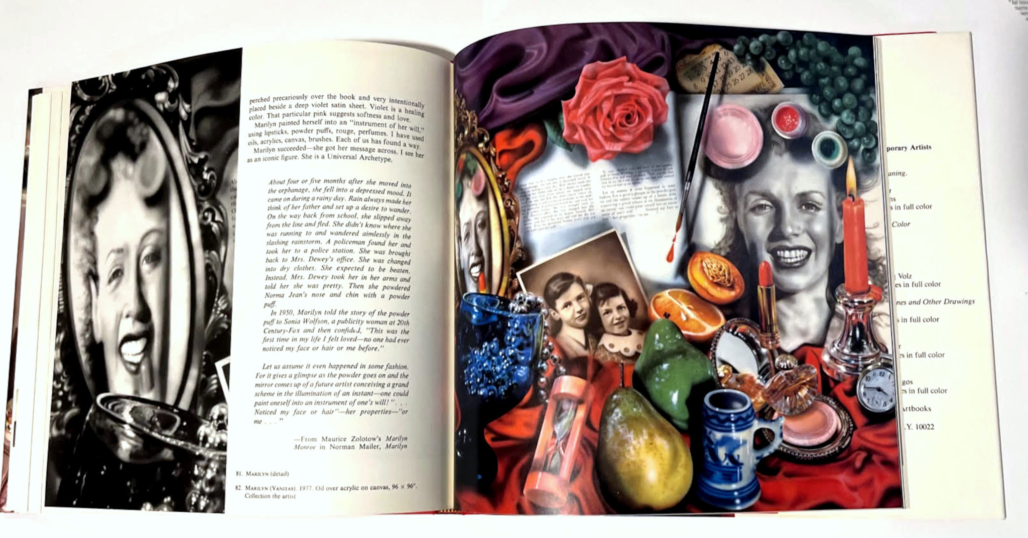 オードリー・フラック(Audrey Flack)画集 オードリー・フラックの作品集（Audrey Flack On Painting）