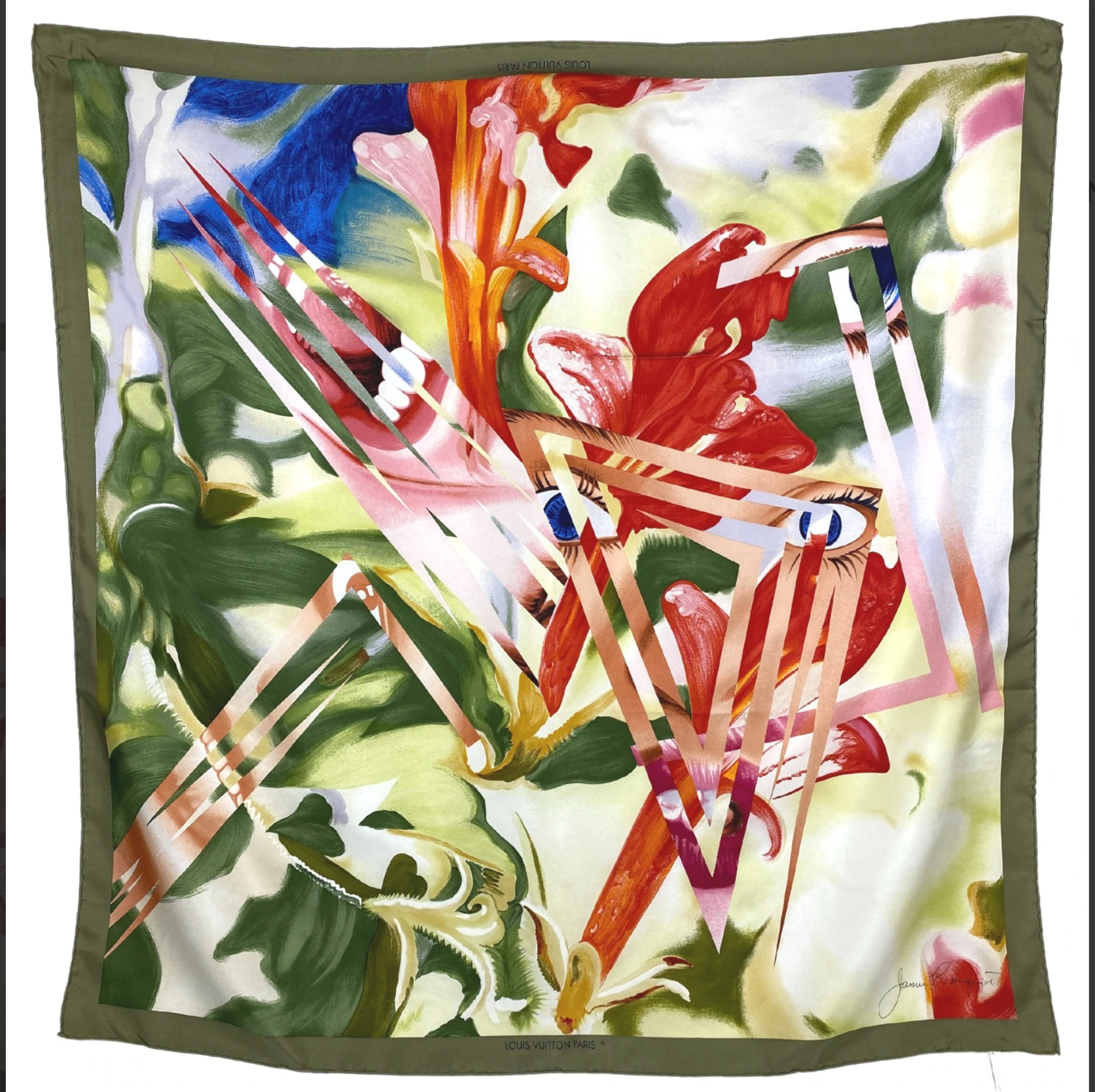 Louis Vuitton Silk Scarf, Paris