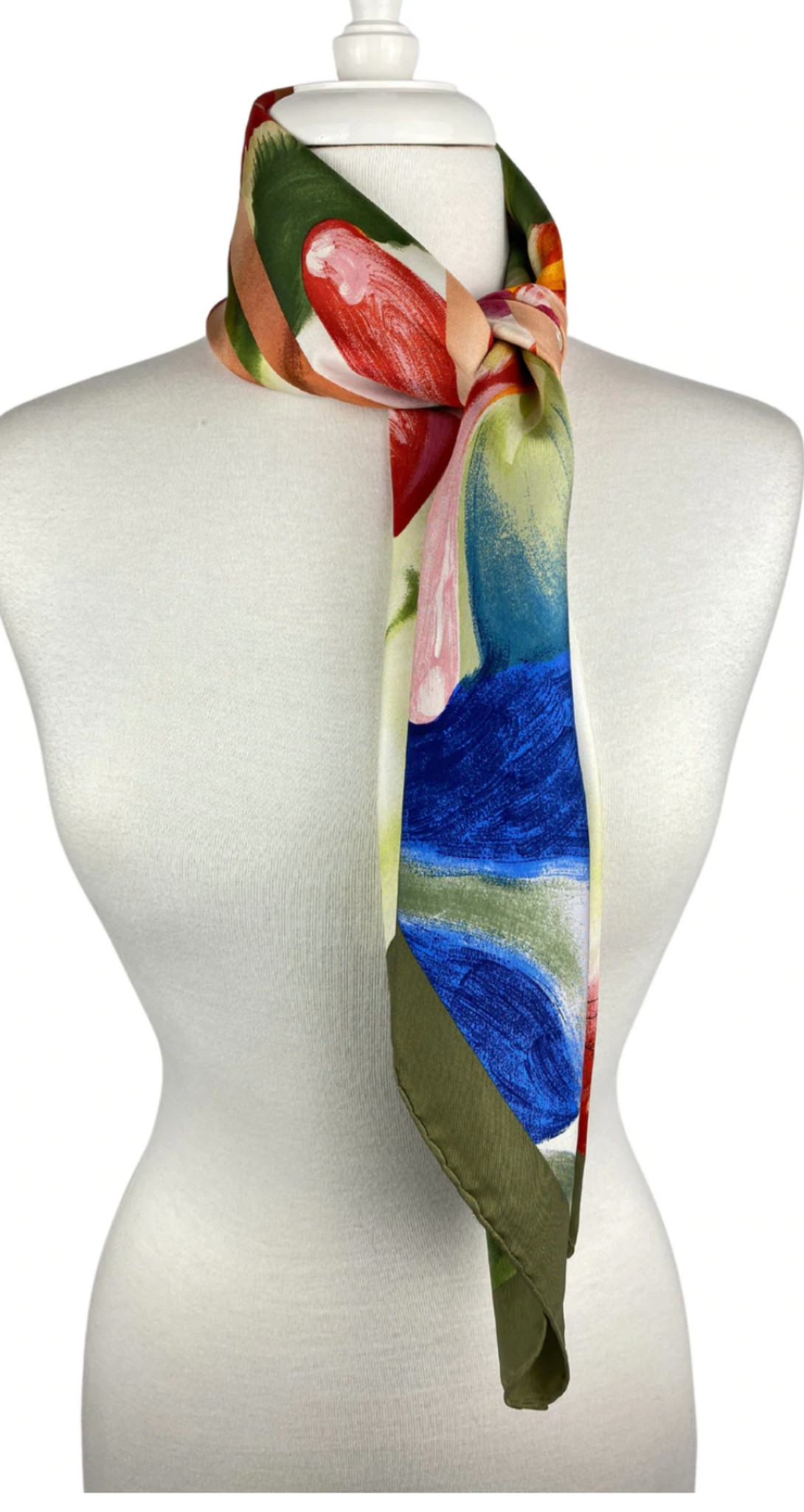 Louis Vuitton Silk Scarf Designed By S. Chia