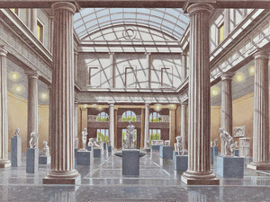 Richard Haas, Metropolitan Museum of Art, 2007 Richard Haas, Metropolitan Museum of Art, 2007