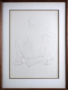 George Sugarman, Nude, 1951 George Sugarman, Nude, 1951