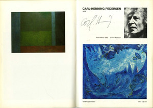 Pierre Alechinsky, ARIS-KOBENHAVN CoBrA Catalog, Uniquely Hand Signed by 10 Artists, 1981