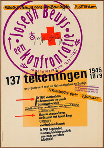 Joseph Beuys, Joseph Beuys, een konfrontatie, 137 Tekeningen 1945-1979, Museum Boijmans van Beuningen, Rotterdam, 1979 (SIGNED) , 1979 Joseph Beuys, Joseph Beuys, een konfrontatie, 137 Tekeningen 1945-1979, Museum Boijmans van Beuningen, Rotterdam, 1979 (SIGNED) , 1979