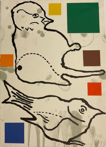 Donald Baechler, Birds 1995 Donald Baechler, Birds 1995