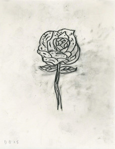 Donald Baechler, Untitled (Rose) 2015 Donald Baechler, Untitled (Rose) 2015