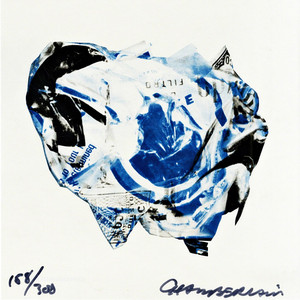  JOHN CHAMBERLAIN Untitled, from the Collection of Ileana Sonnabend and the Estate of Nina Castelli 1973, Color Screenprint on Mylar. Signed. Numbered. Unframed