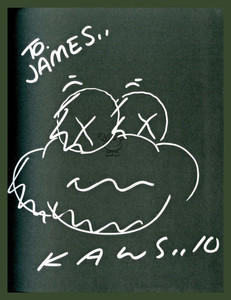 KAWS, Cat Teeth Bank (Navy Blue) in original box, 2007 - Alpha 137