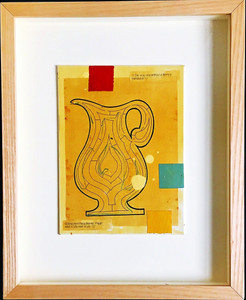 Donald Baechler Untitled mixed media painting for ACRIA 1996 Donald Baechler Untitled mixed media painting for ACRIA 1996