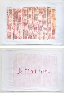 Louise Bourgeois Parents, Red Room My Parents, detail, (Je T'Aime) 1994 Louise Bourgeois Parents, Red Room My Parents, detail, (Je T'Aime) 1994