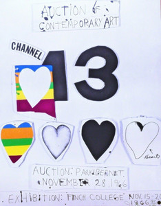 Jim Dine, I Love Public Television (for Channel 13), 1966 Jim Dine, I Love Public Television (for Channel 13), 1966
