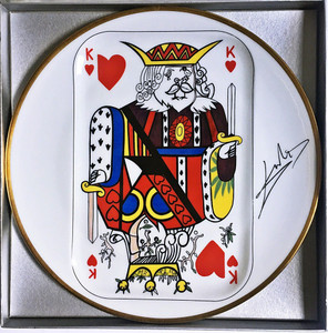 Salvador Dali, King of Hearts , 1967 Salvador Dali, King of Hearts , 1967