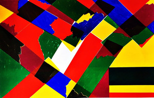 Piero Dorazio, Untitled Geometric Abstraction, 1968 Piero Dorazio, Untitled Geometric Abstraction, 1968