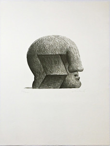 Horst Antes, Untitled, from the Swiss Society of Arts Portfolio (Lutze 629), 1975 Horst Antes, Untitled, from the Swiss Society of Arts Portfolio (Lutze 629), 1975