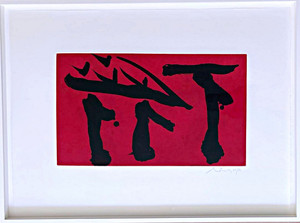 Robert Motherwell, Pull Out All Flags (Engberg, Banach 263), 1980