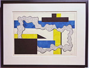 Thomas Brownell Eldred - Untitled Mid Century Modern Abstraction, 1941