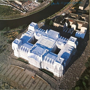 Christo, Wrapped Reichstag, Berlin (Hand Signed), 1995 Christo, Wrapped Reichstag, Berlin (Hand Signed), 1995