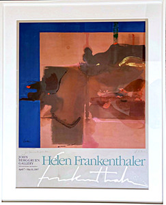 Frankenthaler (Hand signed and inscribed), 1988 Frankenthaler (Hand signed and inscribed), 1988