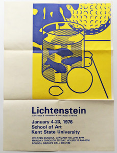 Roy Lichtenstein, Paintings Drawings Collages Prints at Kent State University, 1976
