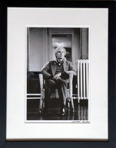 Michael Childers, Andy Warhol at The Factory, 1976, 2007 Michael Childers, Andy Warhol at The Factory, 1976, 2007