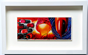 James Rosenquist, Fahrenheit 1982 (Hand Signed card), from the Estate of UACC President Cordelia Platt, 2003