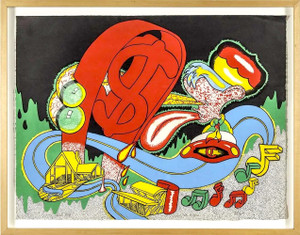 Peter Saul, Golden Gate Bridge, 1968 Peter Saul, Golden Gate Bridge, 1968