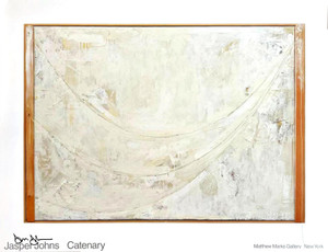 Jasper Johns, Catenary, Exhibition Poster (Hand Signed by Jasper Johns), 2005 Jasper Johns, Catenary, Exhibition Poster (Hand Signed by Jasper Johns), 2005